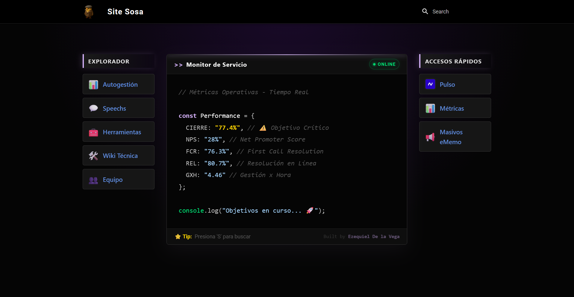 Modern MkDocs System